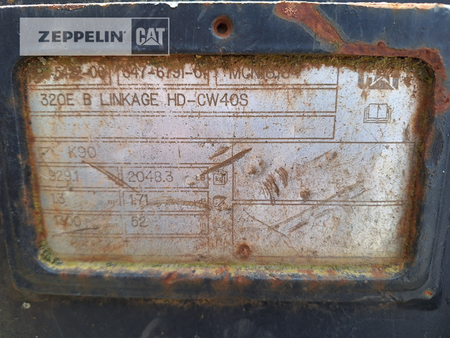 Pásové rýpadlo Cat 320FL: obrázek 7
