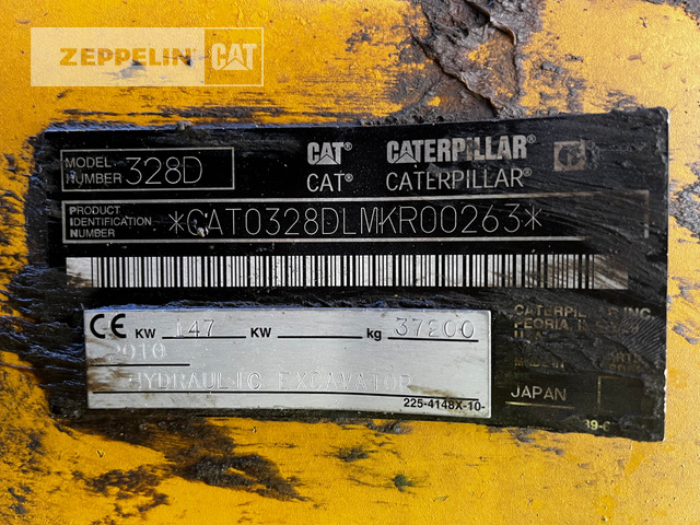 Cat 328DTUNNEL - TBM: obrázek 2 Cat 328DTUNNEL - TBM: obrázek 2