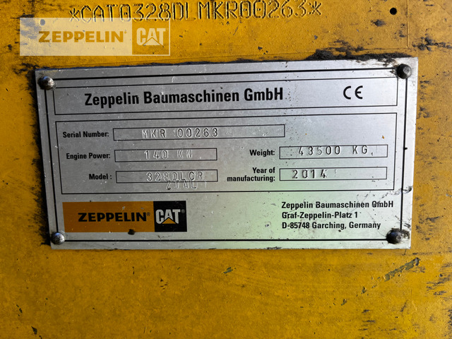 Cat 328DTUNNEL - TBM: obrázek 3 Cat 328DTUNNEL - TBM: obrázek 3