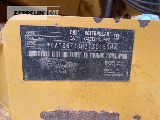 Cat 730-04A - Kloubový sklápěč: obrázek 2 Cat 730-04A - Kloubový sklápěč: obrázek 2