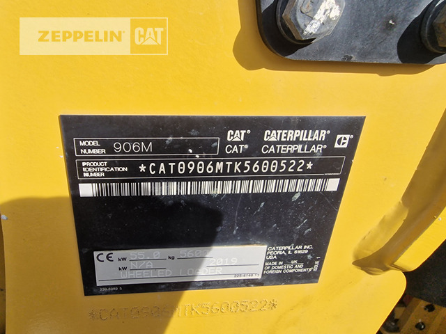 Cat 906M - Kolový nakladač: obrázek 2 Cat 906M - Kolový nakladač: obrázek 2