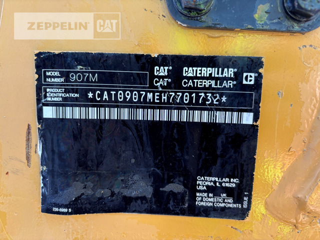 Kolový nakladač Cat 907M: obrázek 21