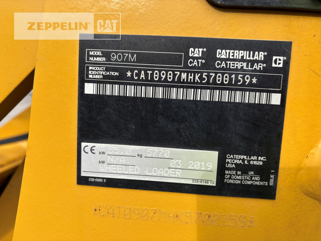 Cat 907M - Kolový nakladač: obrázek 5 Cat 907M - Kolový nakladač: obrázek 5