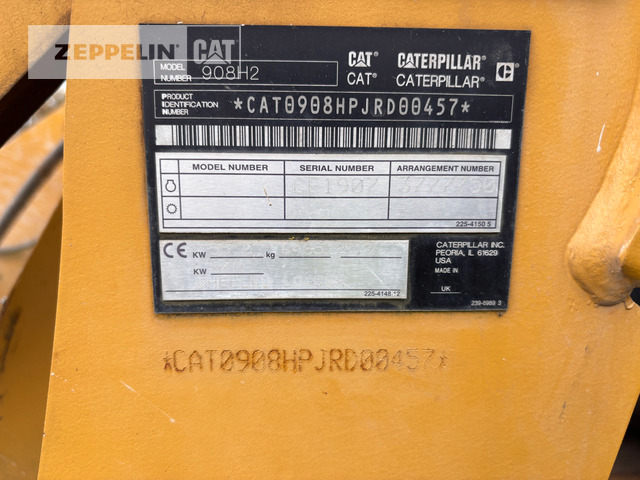 Cat 908H leasing Cat 908H: obrázek 14