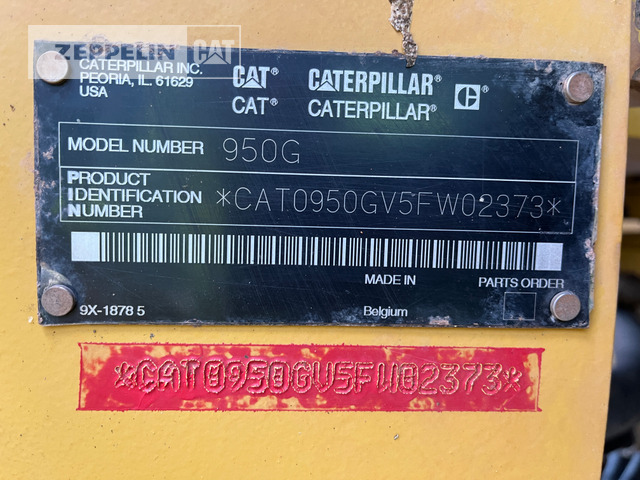 Cat 950G - Kolový nakladač: obrázek 2 Cat 950G - Kolový nakladač: obrázek 2