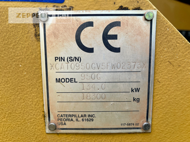 Cat 950G - Kolový nakladač: obrázek 3 Cat 950G - Kolový nakladač: obrázek 3