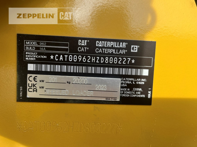 Cat 962-14A - Kolový nakladač: obrázek 2 Cat 962-14A - Kolový nakladač: obrázek 2