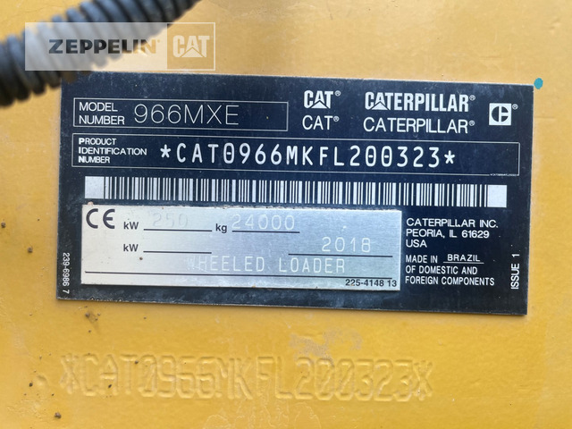 Cat 966MXE - Kolový nakladač: obrázek 2 Cat 966MXE - Kolový nakladač: obrázek 2