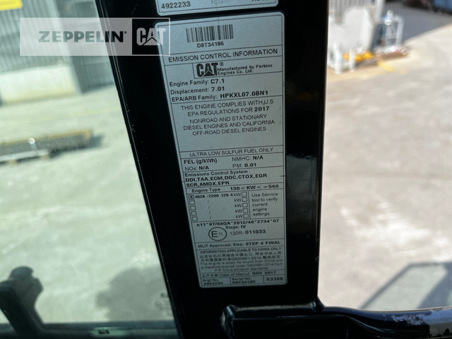 Kolesové rýpadlo Cat M318F: obrázek 36