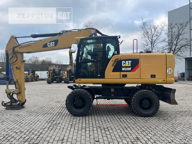 Kolesové rýpadlo Cat M320F: obrázek 9