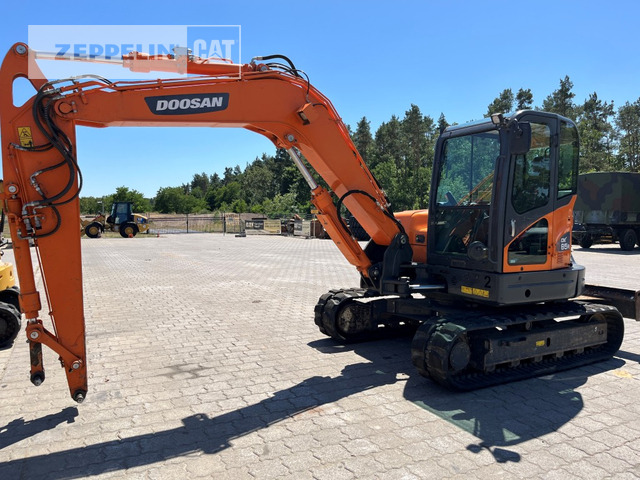 Doosan DX85R-3 - Mini rýpadlo: obrázek 1 Doosan DX85R-3 - Mini rýpadlo: obrázek 1