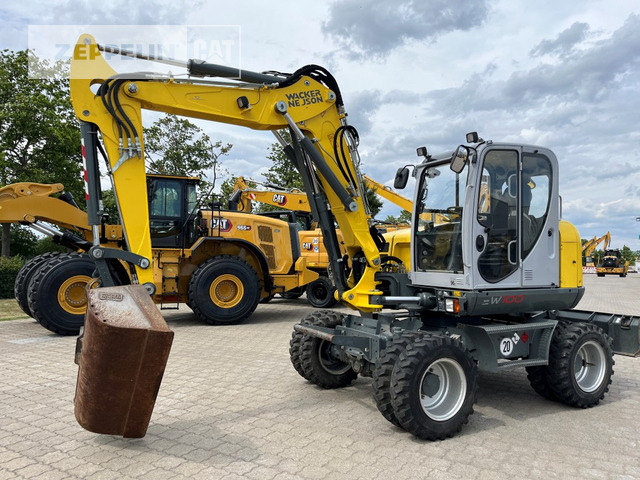 Wacker EW100 - Kolesové rýpadlo: obrázek 1 Wacker EW100 - Kolesové rýpadlo: obrázek 1