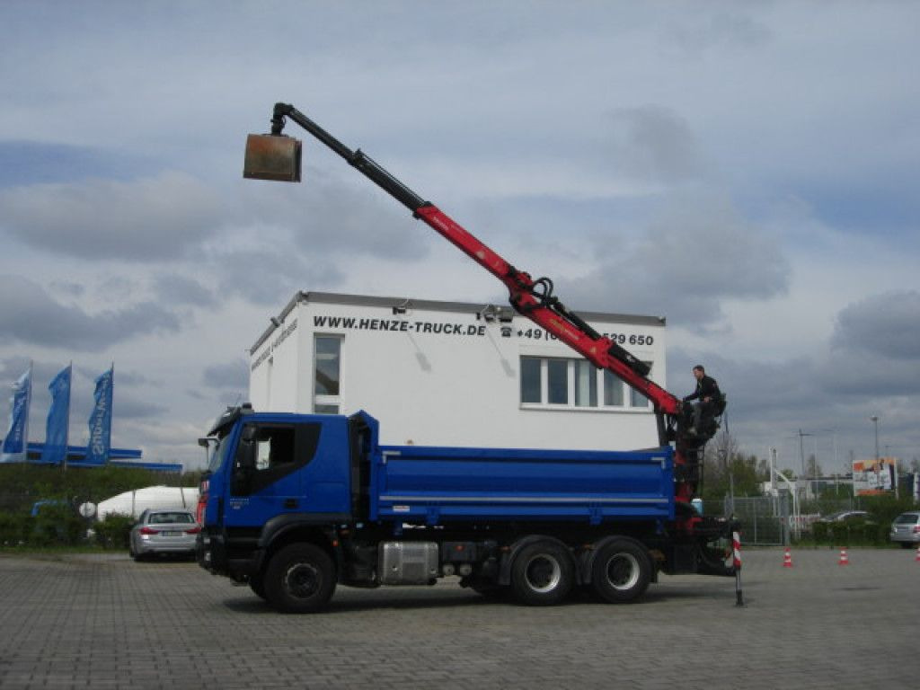 Iveco TRACKER 260T50 6x4 3-Achs Kipper Heckkran Espilo - Auto s hydraulickou rukou, Sklápěč: obrázek 1 Iveco TRACKER 260T50 6x4 3-Achs Kipper Heckkran Espilo - Auto s hydraulickou rukou, Sklápěč: obrázek 1