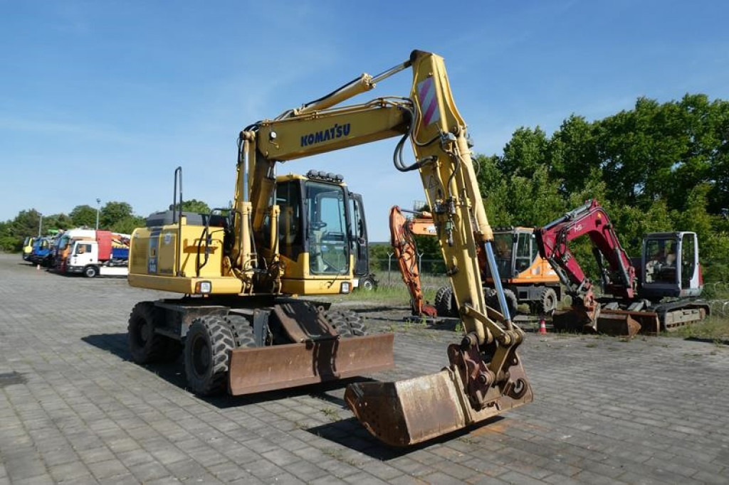 KOMATSU HANOMAG Mobilbagger PW140-7 Mobilbagger - Kolesové rýpadlo: obrázek 1 KOMATSU HANOMAG Mobilbagger PW140-7 Mobilbagger - Kolesové rýpadlo: obrázek 1
