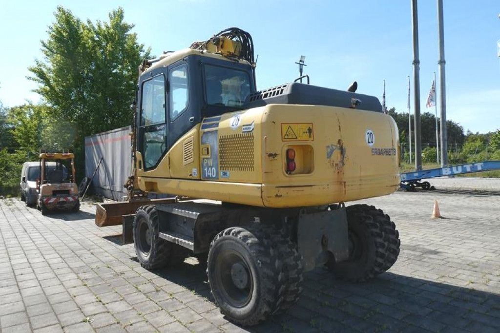 Komatsu Mobilbagger PW140-7 Mobilbagger - Kolesové rýpadlo: obrázek 4 Komatsu Mobilbagger PW140-7 Mobilbagger - Kolesové rýpadlo: obrázek 4