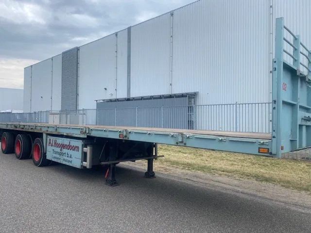 Floor open oplegger 3 asser uitschuifbaar, 2 x stuur, 1 x liftas - Návěs valník/ Plato: obrázek 2 Floor open oplegger 3 asser uitschuifbaar, 2 x stuur, 1 x liftas - Návěs valník/ Plato: obrázek 2