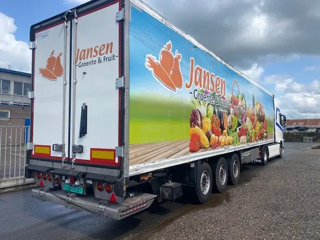 Krone koelvries met carrier vector en onderschuifklep accident trailer - Chladírenský návěs: obrázek 1 Krone koelvries met carrier vector en onderschuifklep accident trailer - Chladírenský návěs: obrázek 1