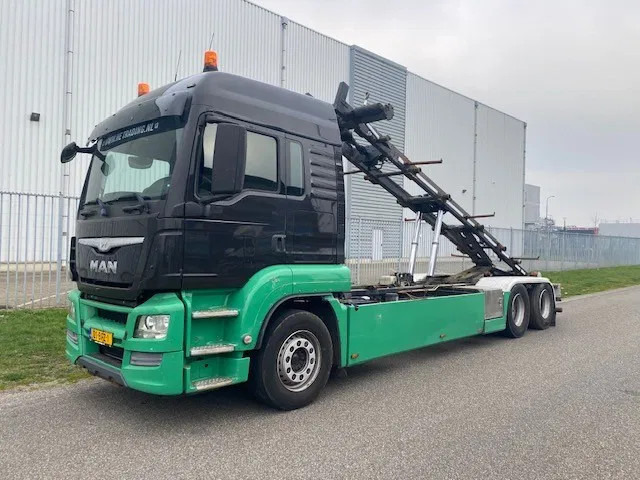 MAN TGS 26.440 met VDL containersysteem , manuel, weinig km - Nákladní auto - kabelový systém: obrázek 1 MAN TGS 26.440 met VDL containersysteem , manuel, weinig km - Nákladní auto - kabelový systém: obrázek 1