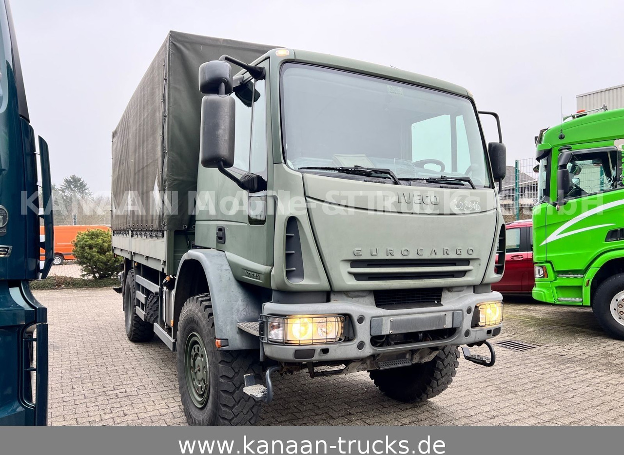 Iveco 140 E240 Eurocargo 4x4 Miltär Camper Expedition - Plachtový nákladní auto: obrázek 1 Iveco 140 E240 Eurocargo 4x4 Miltär Camper Expedition - Plachtový nákladní auto: obrázek 1