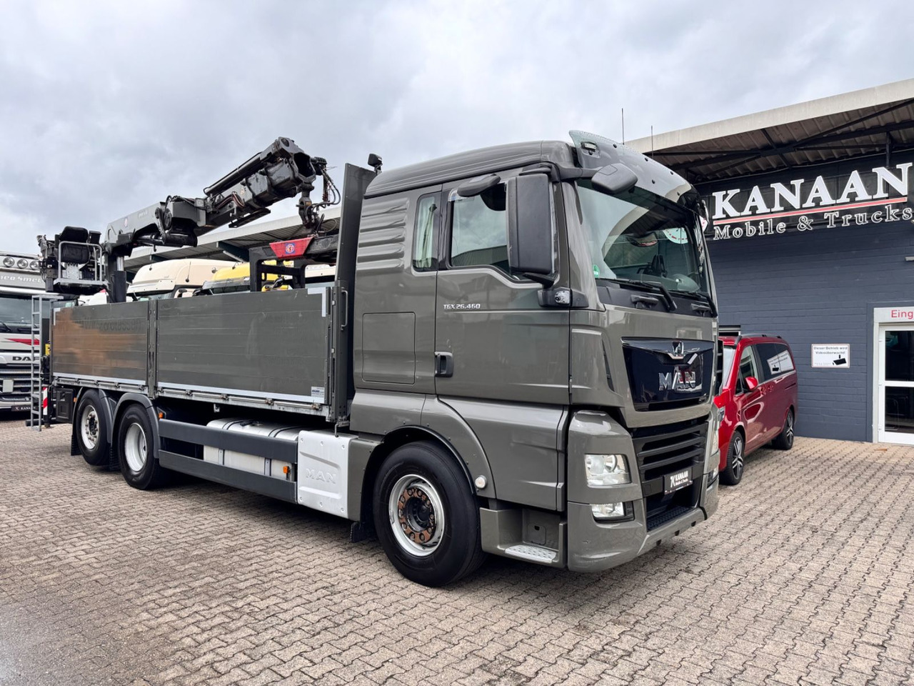 MAN 26.460 TGX Baustoffkran HMF 2110-L3 - Auto s hydraulickou rukou: obrázek 1 MAN 26.460 TGX Baustoffkran HMF 2110-L3 - Auto s hydraulickou rukou: obrázek 1