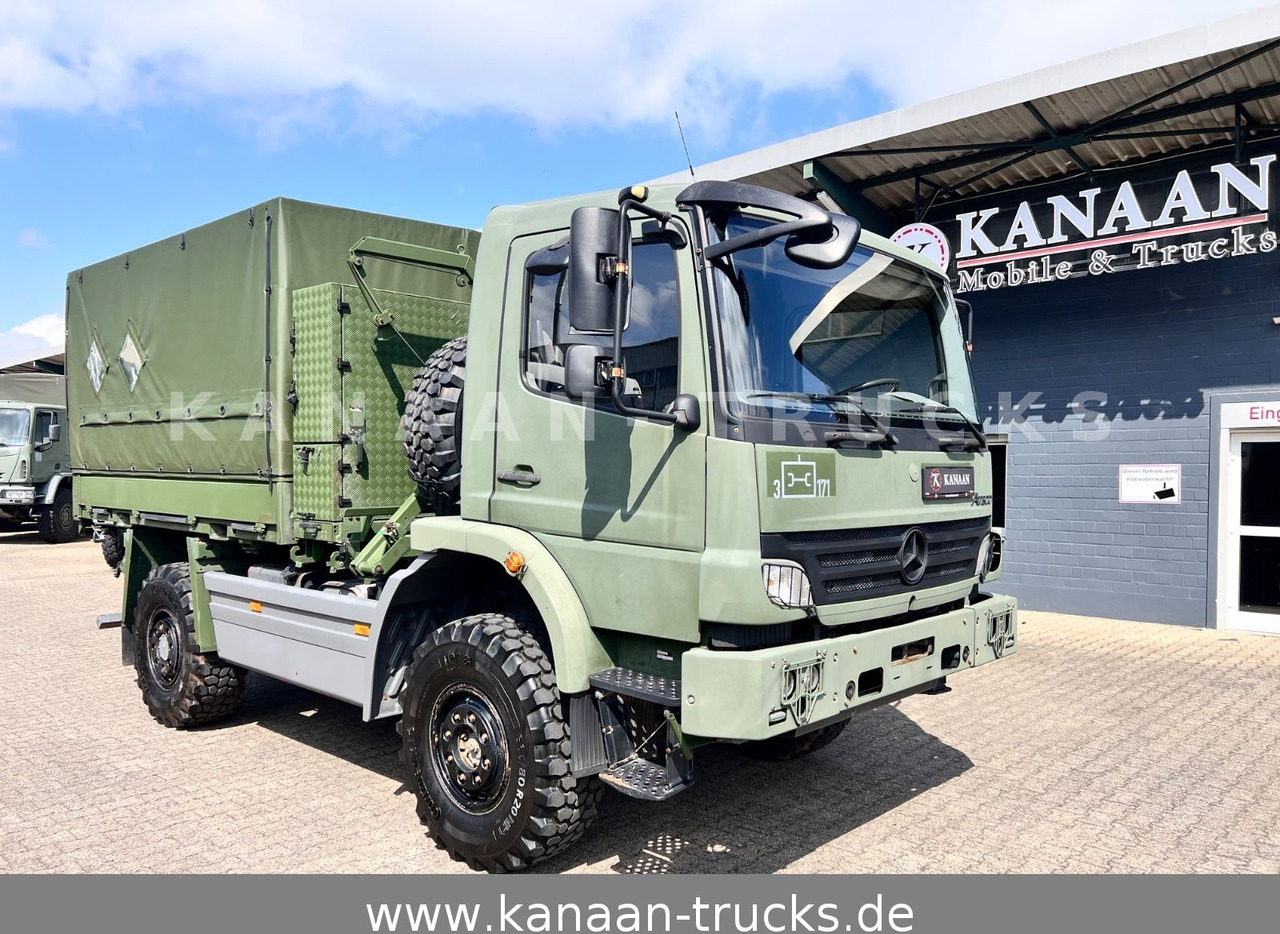 Mercedes-Benz 1018 Atego 4x4 Allrad Miltär Camper Expedition - Kontejnérový podvozek/ Výměnná nástavba: obrázek 1 Mercedes-Benz 1018 Atego 4x4 Allrad Miltär Camper Expedition - Kontejnérový podvozek/ Výměnná nástavba: obrázek 1