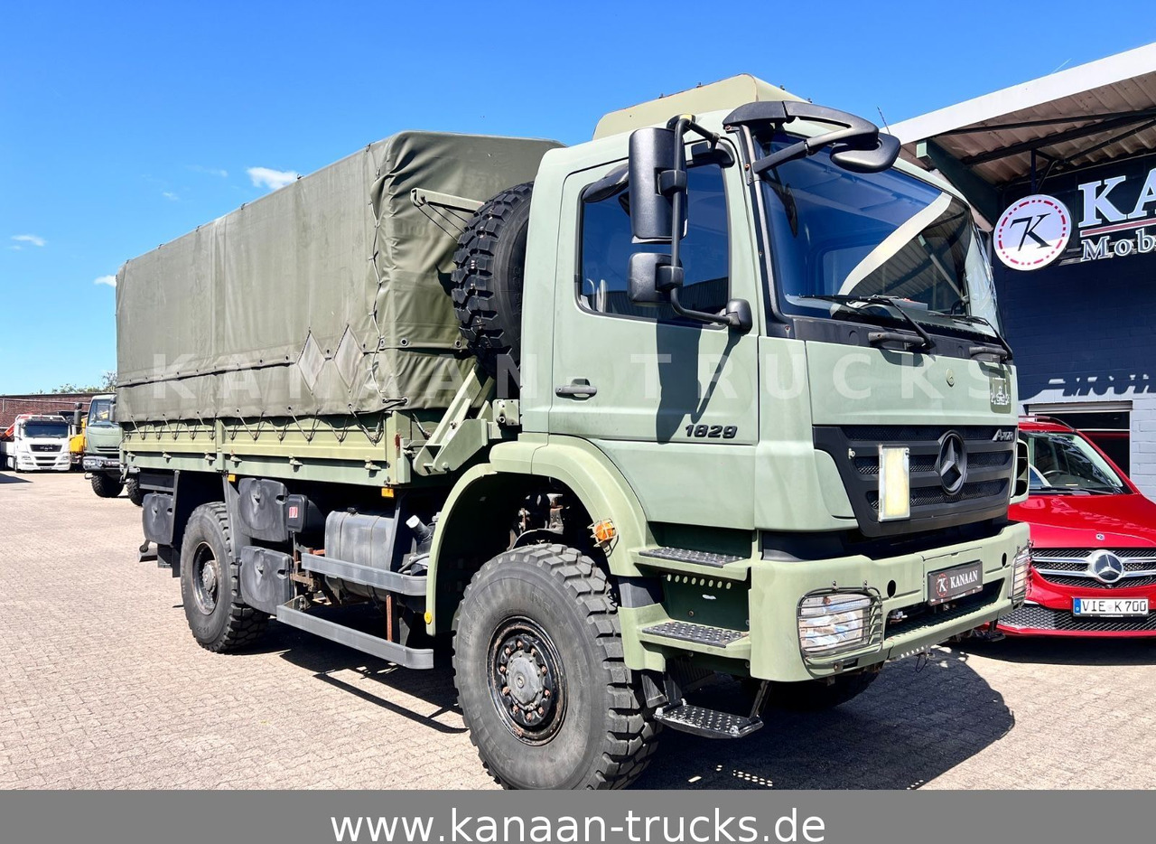 Mercedes-Benz 1829 A Axor 4x4 EX- 31 TKM Camper Expedi - Plachtový nákladní auto: obrázek 2 Mercedes-Benz 1829 A Axor 4x4 EX- 31 TKM Camper Expedi - Plachtový nákladní auto: obrázek 2