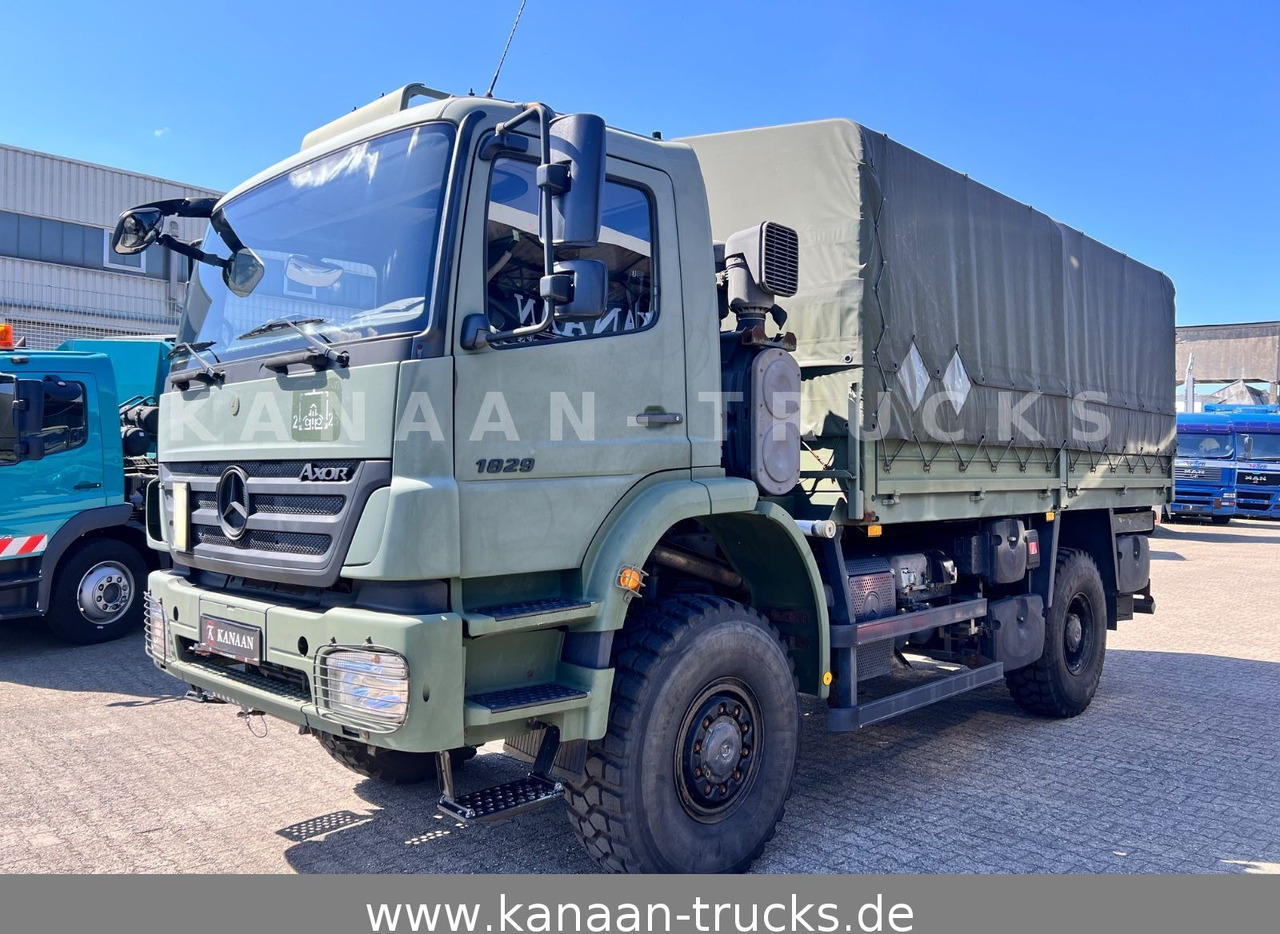 Mercedes-Benz 1829 A Axor 4x4 EX- 31 TKM Camper Expedi - Plachtový nákladní auto: obrázek 3 Mercedes-Benz 1829 A Axor 4x4 EX- 31 TKM Camper Expedi - Plachtový nákladní auto: obrázek 3