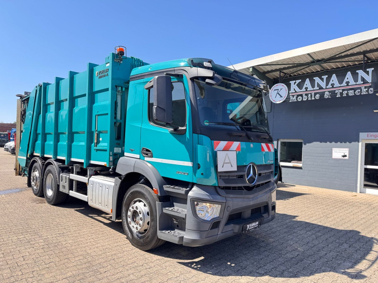 Mercedes-Benz 2533 Antos Müllwagen Zöller ATM bei 90Tkm - Vůz na odvoz odpadků: obrázek 1 Mercedes-Benz 2533 Antos Müllwagen Zöller ATM bei 90Tkm - Vůz na odvoz odpadků: obrázek 1