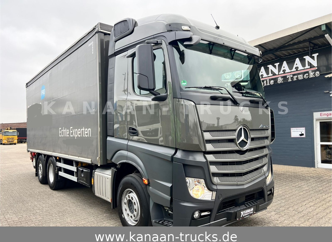 Mercedes-Benz 2548 Actros 6x2 Pritsche Moffet Mitnahme stapler - Plachtový nákladní auto: obrázek 2 Mercedes-Benz 2548 Actros 6x2 Pritsche Moffet Mitnahme stapler - Plachtový nákladní auto: obrázek 2