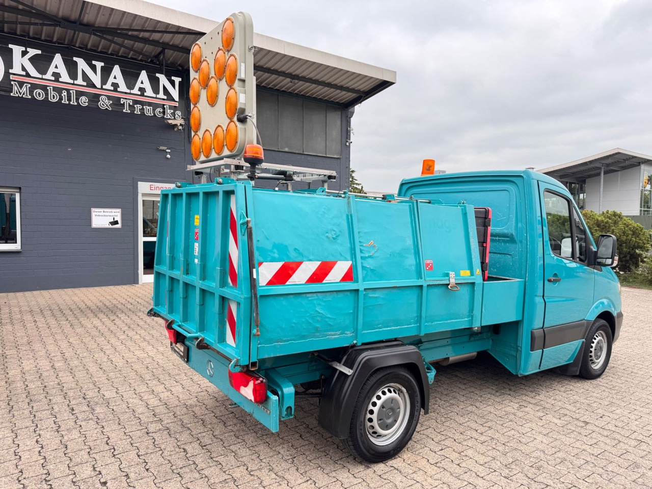 Mercedes-Benz 313 CDI Sprinter II Bertsche Müllwagen Tafel - Vůz na odvoz odpadků: obrázek 3 Mercedes-Benz 313 CDI Sprinter II Bertsche Müllwagen Tafel - Vůz na odvoz odpadků: obrázek 3