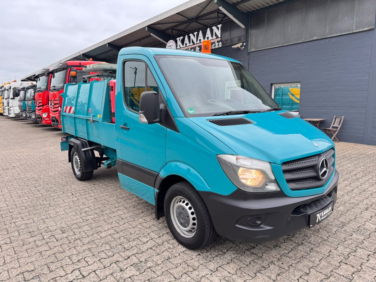 Mercedes-Benz 313 CDI Sprinter II Bertsche Müllwagen Tafel - Vůz na odvoz odpadků: obrázek 1 Mercedes-Benz 313 CDI Sprinter II Bertsche Müllwagen Tafel - Vůz na odvoz odpadků: obrázek 1