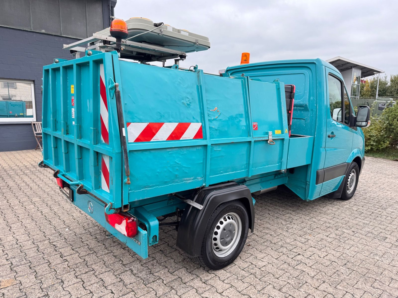 Mercedes-Benz 313 CDI Sprinter II Bertsche Müllwagen Tafel - Vůz na odvoz odpadků: obrázek 5 Mercedes-Benz 313 CDI Sprinter II Bertsche Müllwagen Tafel - Vůz na odvoz odpadků: obrázek 5