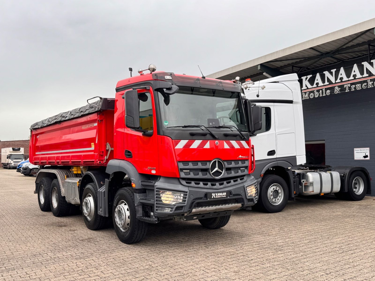 Mercedes-Benz 3246 K Arocs 8x4 Meiller Bordmatik - Sklápěč: obrázek 1 Mercedes-Benz 3246 K Arocs 8x4 Meiller Bordmatik - Sklápěč: obrázek 1
