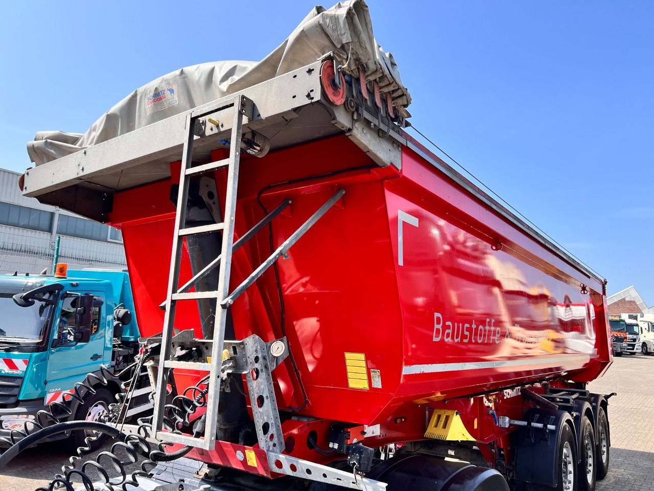 Schmitz Cargobull SKI 24 SL7,2 Cramaro el.Verdeck Leerg. 6.133Kg - Sklápěcí návěs: obrázek 3 Schmitz Cargobull SKI 24 SL7,2 Cramaro el.Verdeck Leerg. 6.133Kg - Sklápěcí návěs: obrázek 3