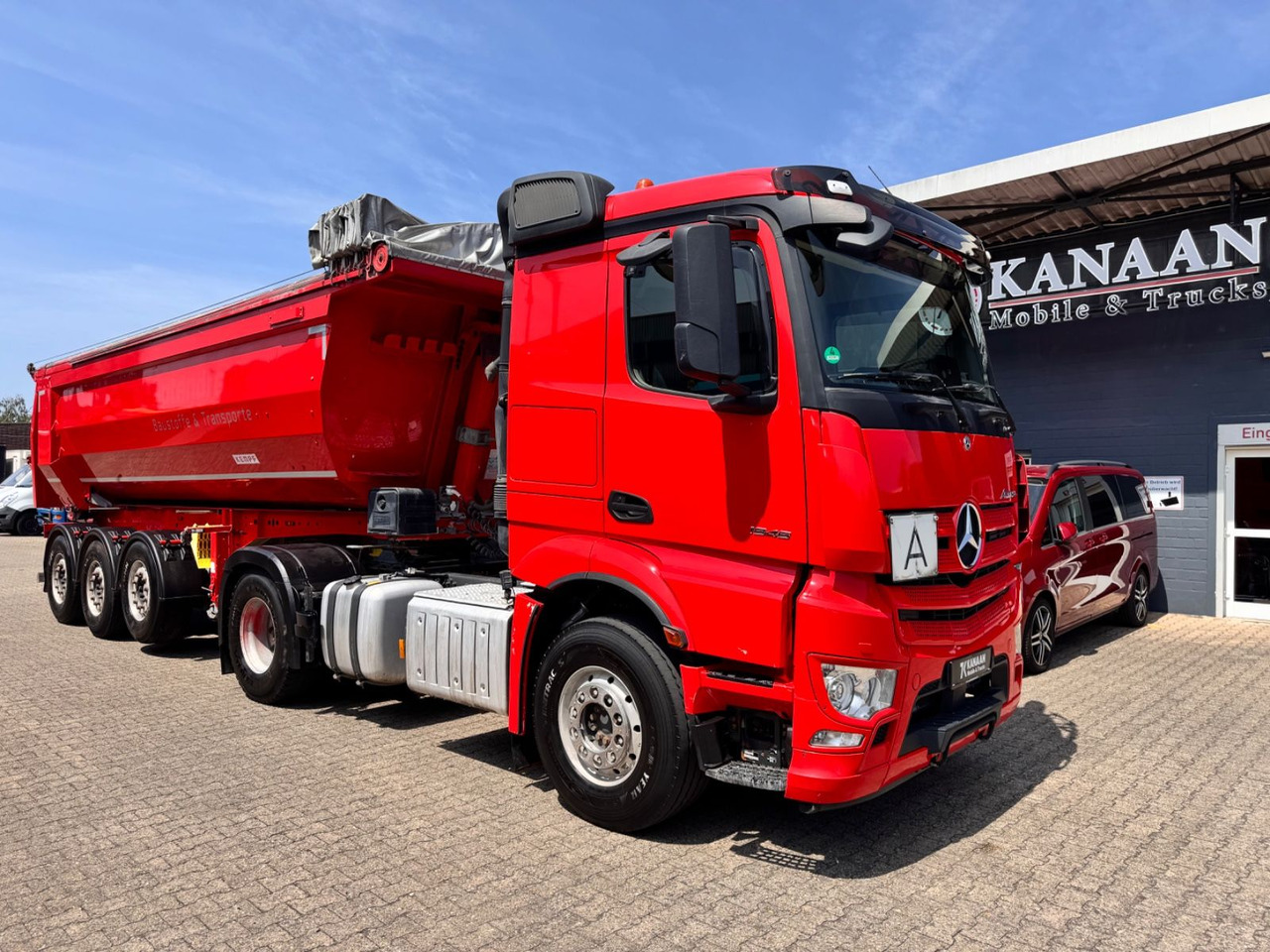Mercedes-Benz 1846 Actros LS Kipphydraulik Alcoa TÜV NEU - Tahač: obrázek 1 Mercedes-Benz 1846 Actros LS Kipphydraulik Alcoa TÜV NEU - Tahač: obrázek 1