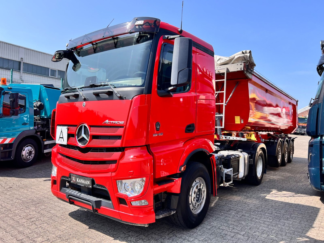 Mercedes-Benz 1846 LS Actros 5 4x2 Kipphydraulik - Tahač: obrázek 2 Mercedes-Benz 1846 LS Actros 5 4x2 Kipphydraulik - Tahač: obrázek 2