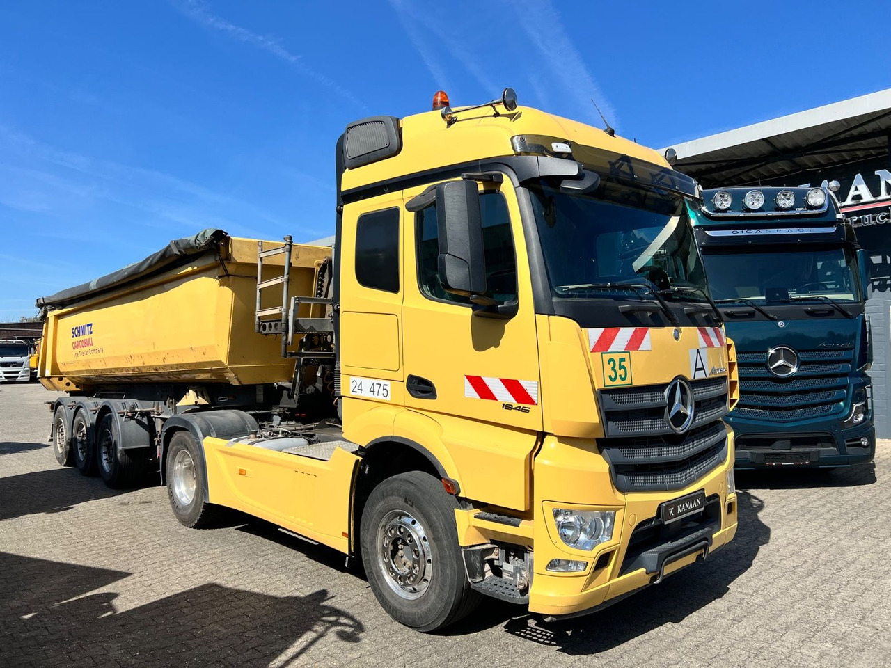 Mercedes-Benz 1846 LS Actros L StreamSpace Hydraulik - Tahač: obrázek 1 Mercedes-Benz 1846 LS Actros L StreamSpace Hydraulik - Tahač: obrázek 1