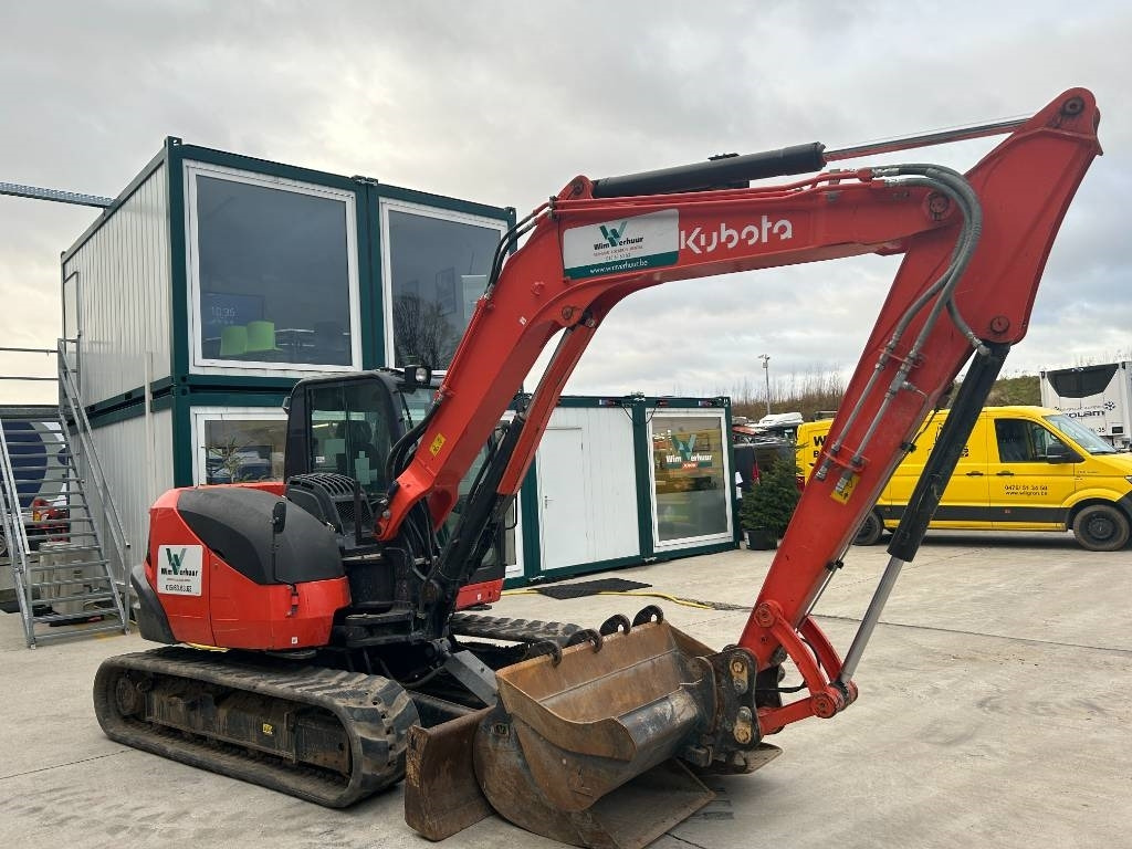 Kubota KX 080-4 - Mini rýpadlo: obrázek 2 Kubota KX 080-4 - Mini rýpadlo: obrázek 2