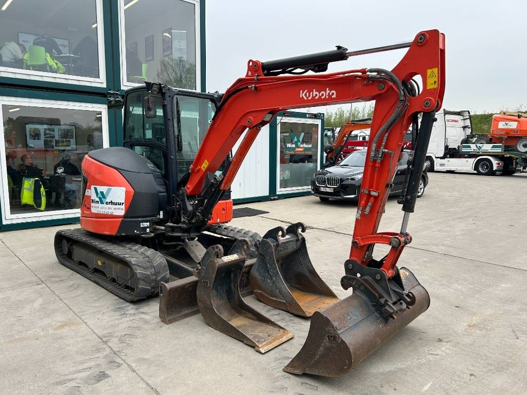 Kubota U 50 - Mini rýpadlo: obrázek 3 Kubota U 50 - Mini rýpadlo: obrázek 3