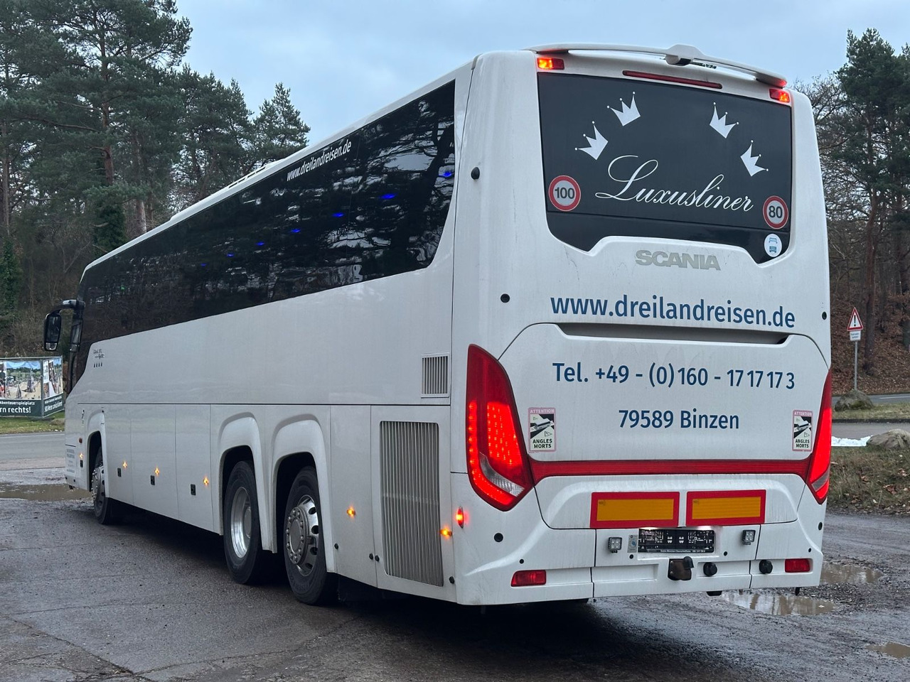 Scania Touring HD Higer 6X2 (86 tKm*59 Sitze) - Turistický autobus: obrázek 2 Scania Touring HD Higer 6X2 (86 tKm*59 Sitze) - Turistický autobus: obrázek 2